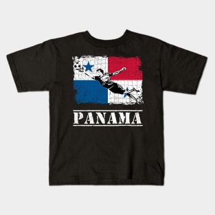 Panama Soccer Supporter Goalkeeper Shirt Kids T-Shirt